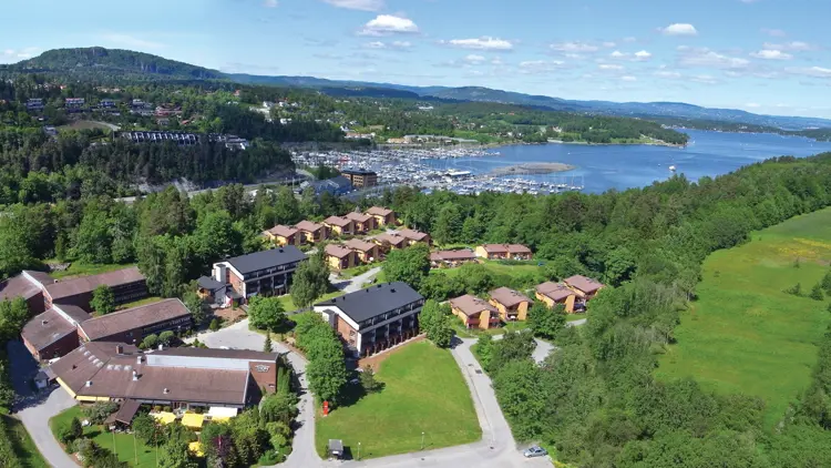Aerial view of Thon Partner Hotel Vettre