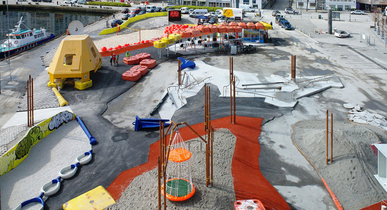 Geopark in Stavanger, photo: Emile Ashley/Norwegian Petroleum Museum 