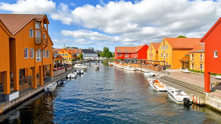 Fiskebrygga in Kristiansand.